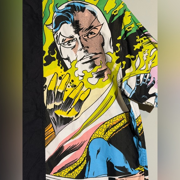 Teddy Fresh Black and Multicolor Marvel Graphic Shirt - Picture 8 of 9